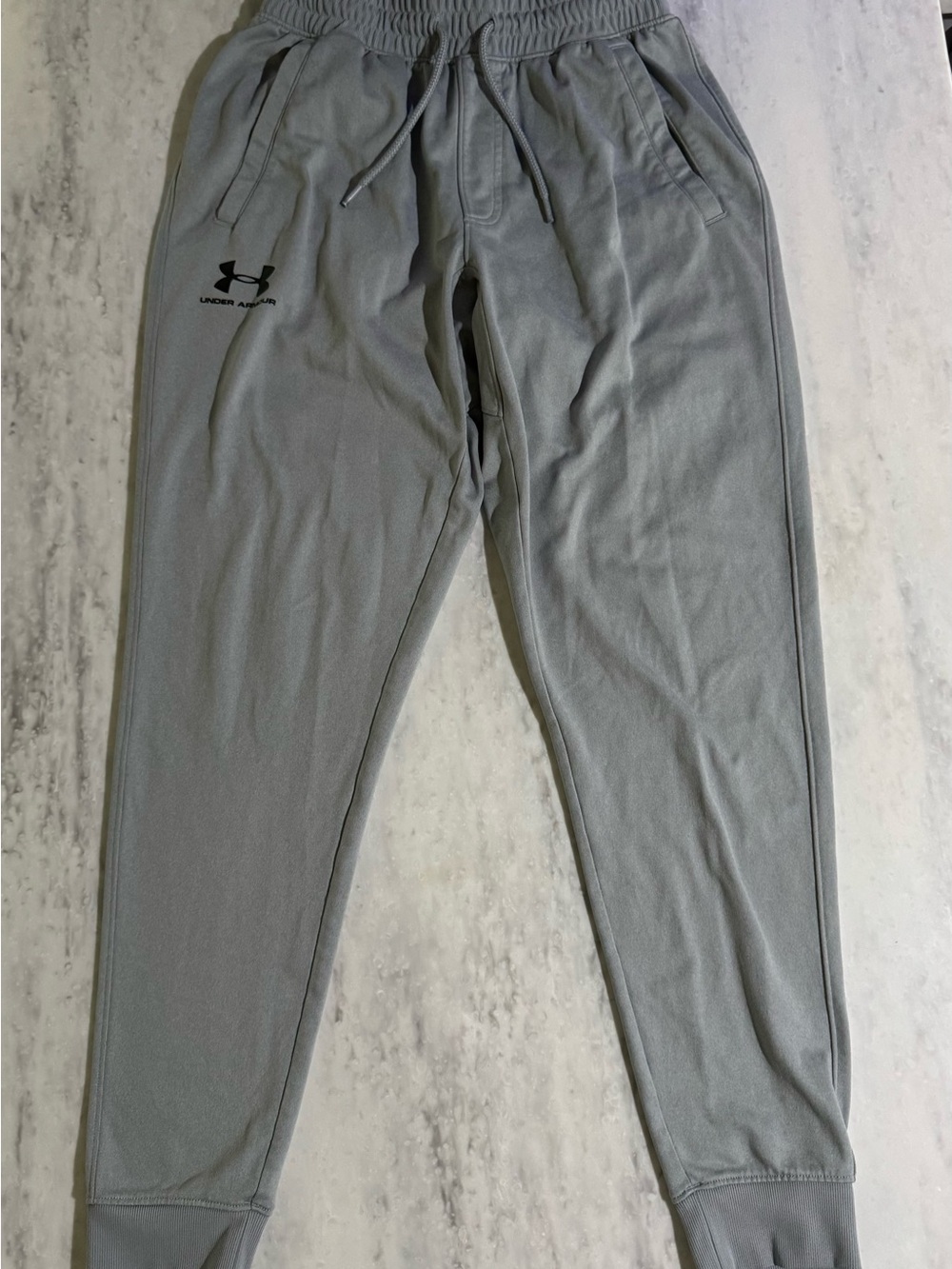 Under Armour Men’s Gray Performance Jogger Winter ColdGear Athletic Pants S